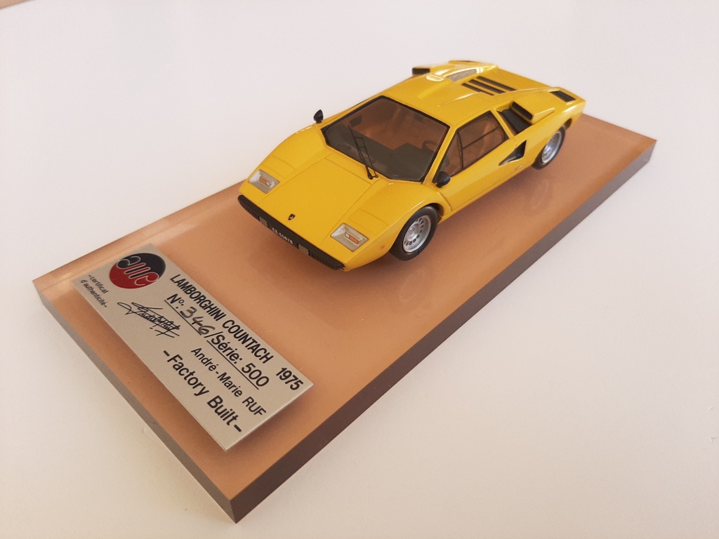 AM Ruf : Lamborghini countach LP400 yellow
